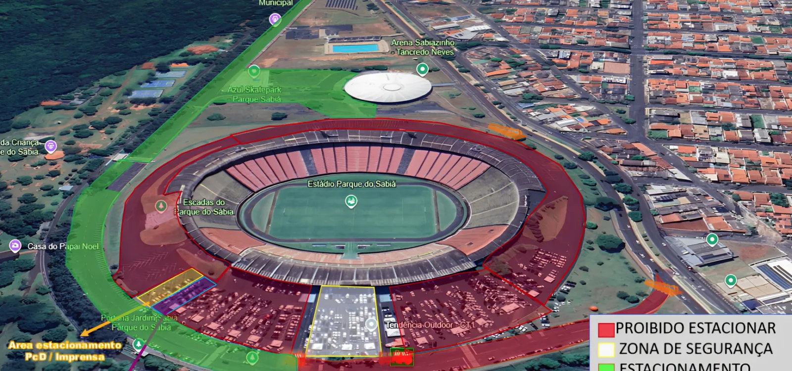 Bastidores indicam acordo próximo para flexibilizar estacionamento do Parque do Sabiá